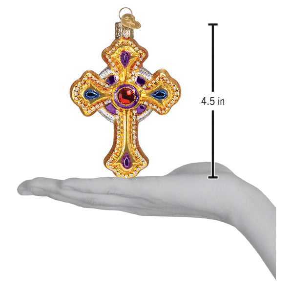 Ornate Cross Ornament