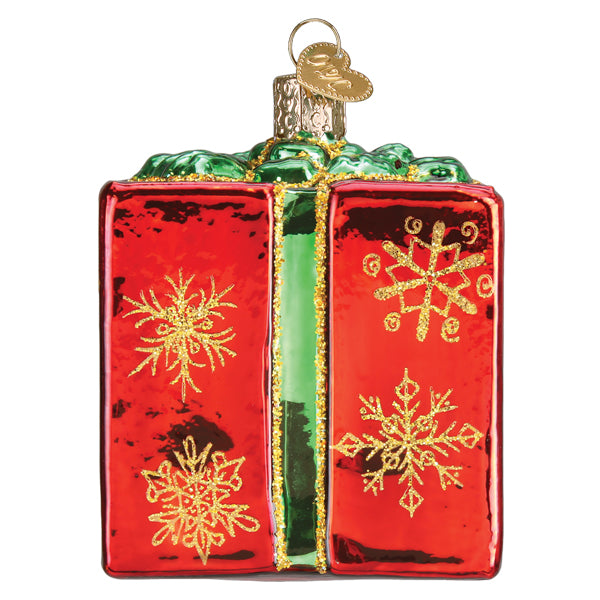 Christmas Gift Box Ornament – Old World Christmas