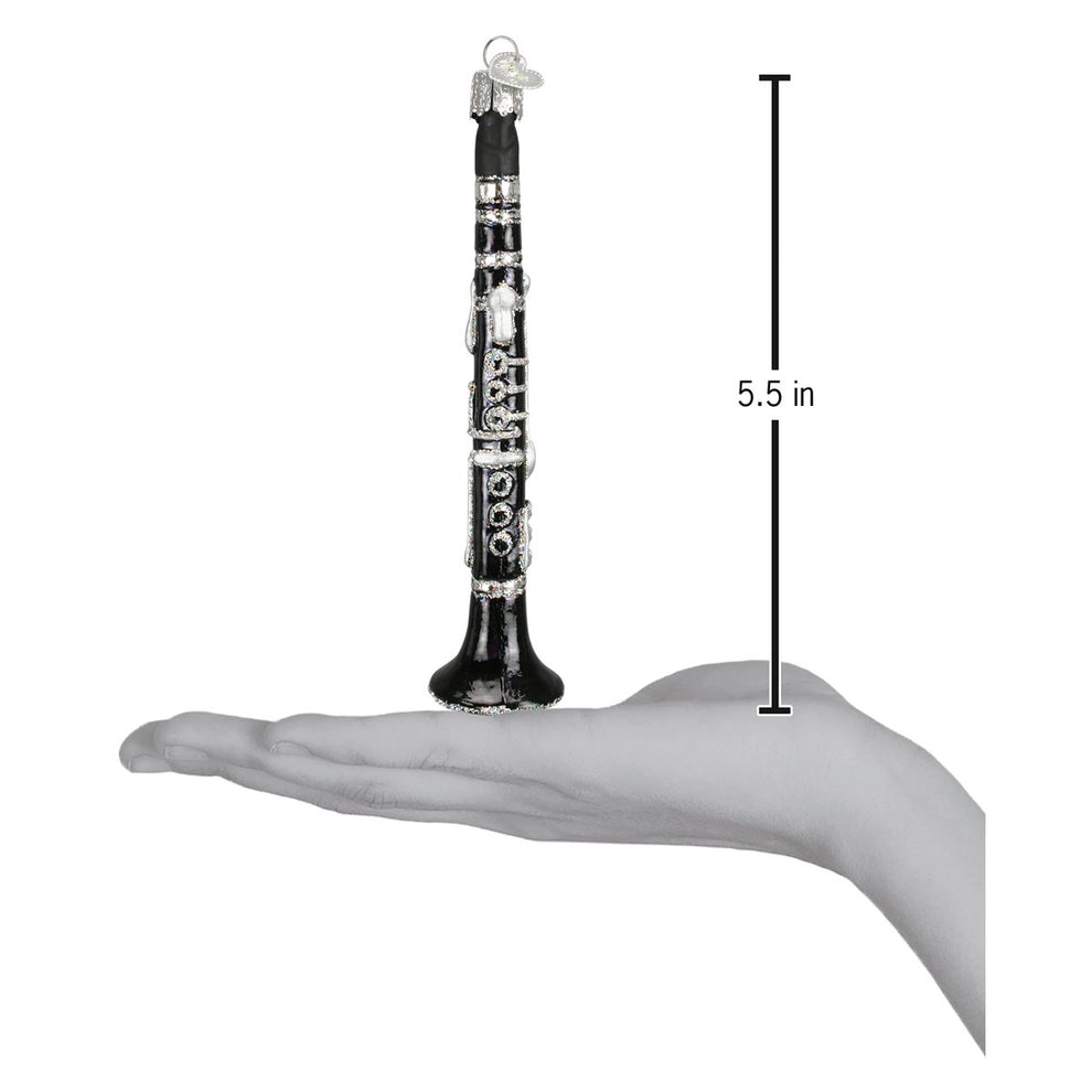 Broadway Gift Cornice Decorativa A Forma Di Clarinetto Nero - Replica In Miniatura Per Foto 13x18 Cm (5x7) - 4
