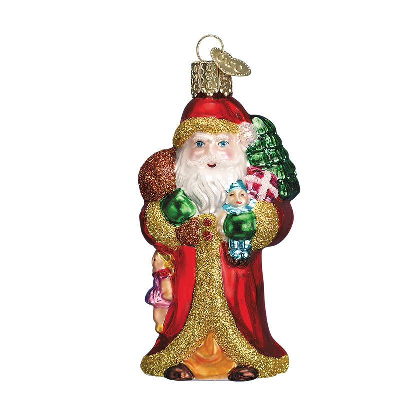 Father Christmas W/gifts Ornament | Old World Christmas™