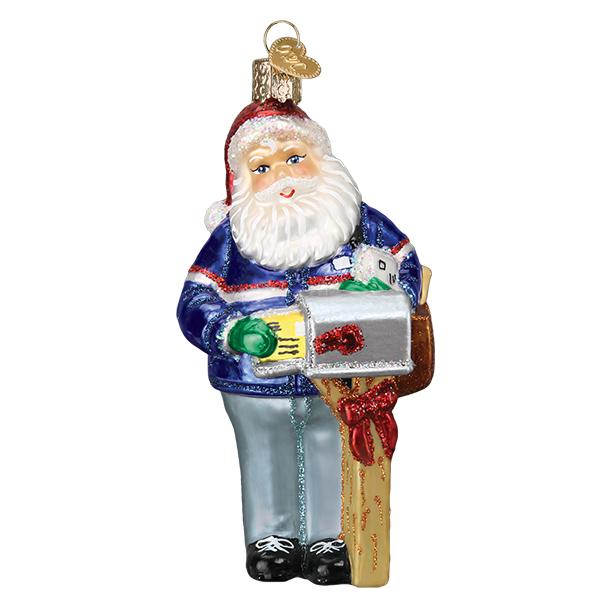 Postman Santa Ornament