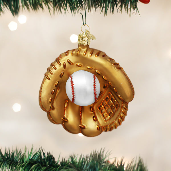 Custom Baseball Glove - Personalized Christmas Ornament