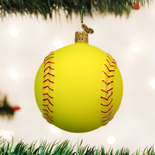 Softball Ornament