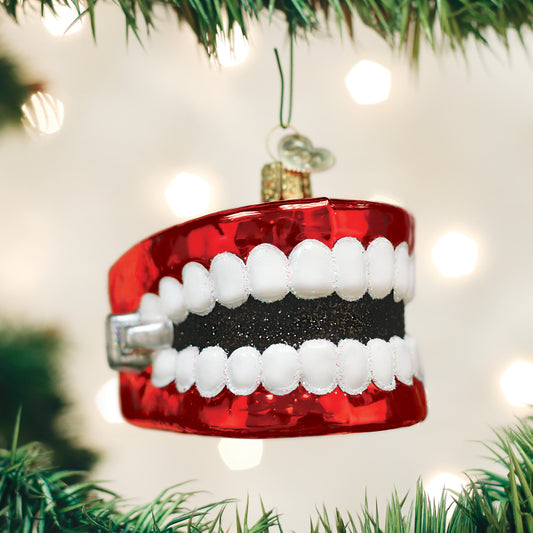 Wind Up Teeth Ornament