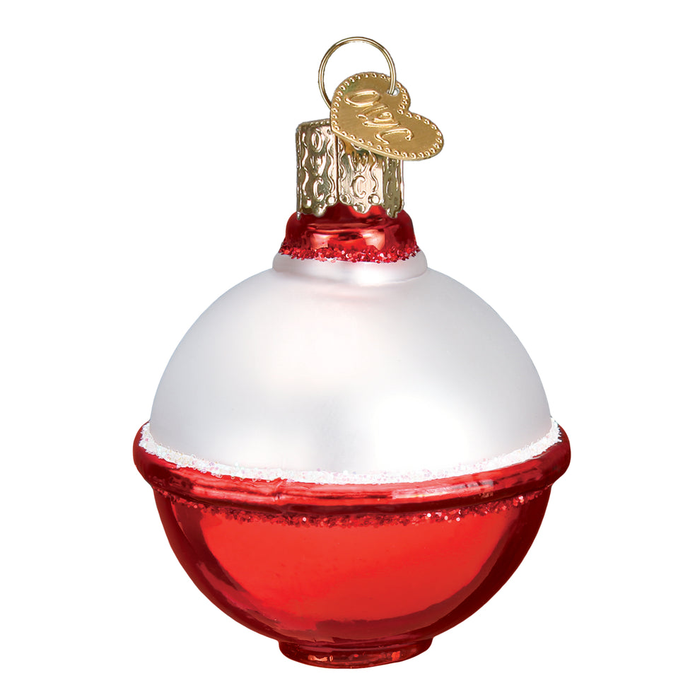buck with fishing pole christmas ornaments Bobber 44115 Old World Ornament Lure Colour:CGR 1970’s Abu Garcia 3 wired-baits Great Display Size