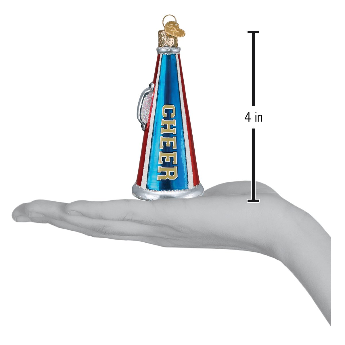 Cheer Megaphone Ornament | Old World Christmas™