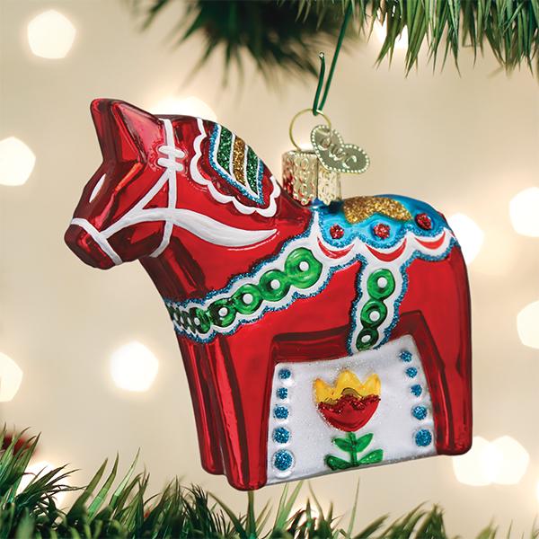 Elf With Dala Horse Ornament 5