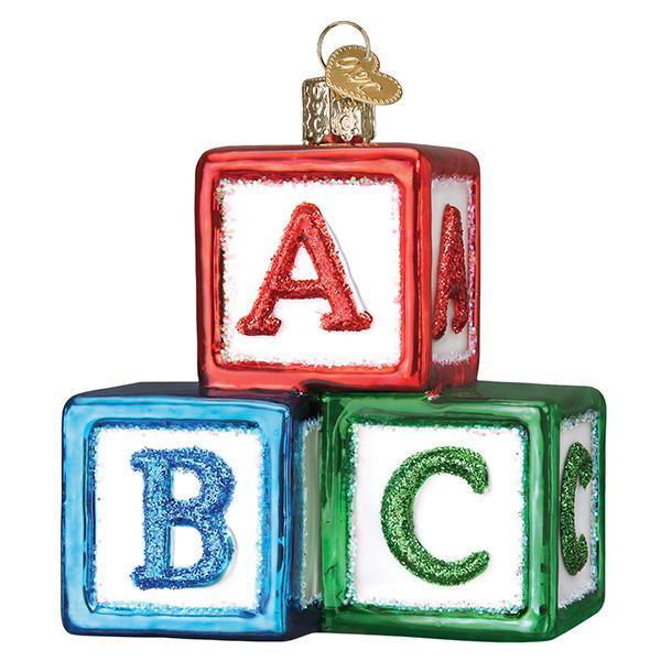 Abc Blocks Ornament