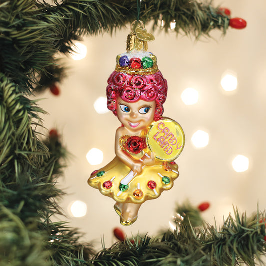 Old World Christmas Blown Glass Christmas Ornament, Littlest Pet Shop Roxie