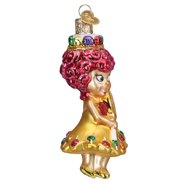 【チョコメルさま】old ornament ୨୧ * 雪国の女の子 オーナメント Princess Lolly Ornament – Old World Christmas