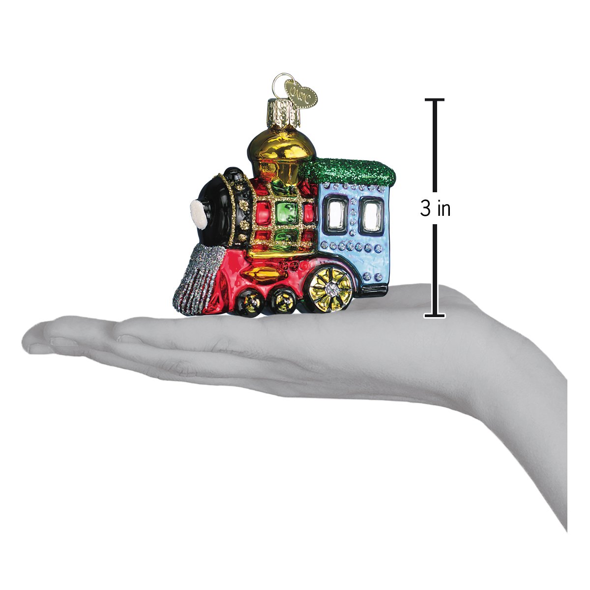 Small Locomotive Ornament
