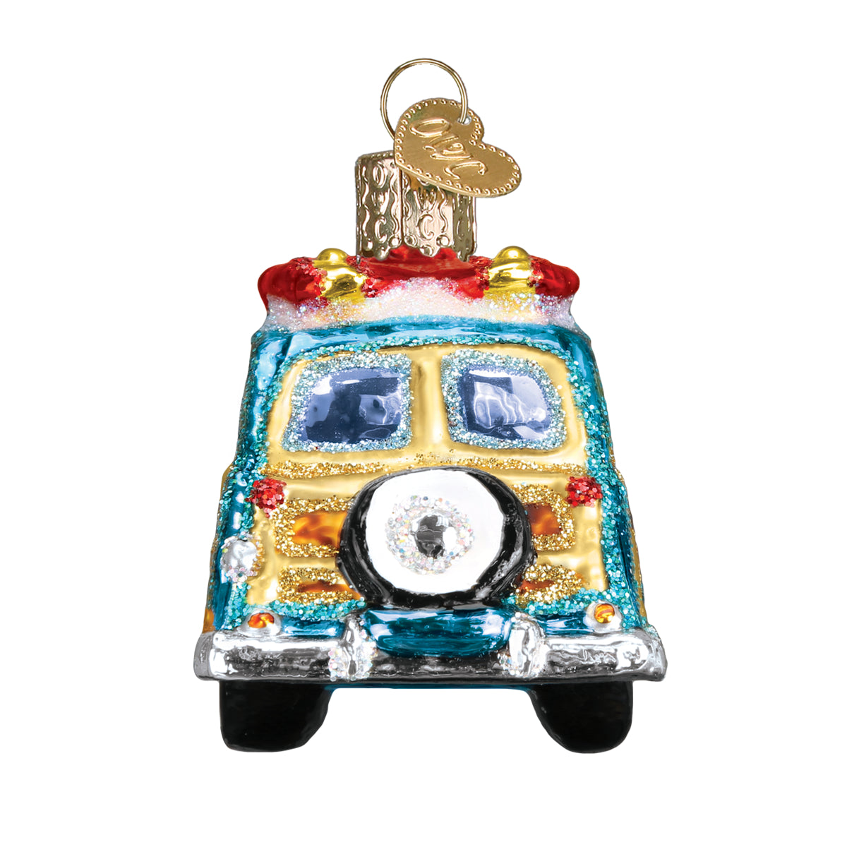 Surf's Up Wagon Ornament