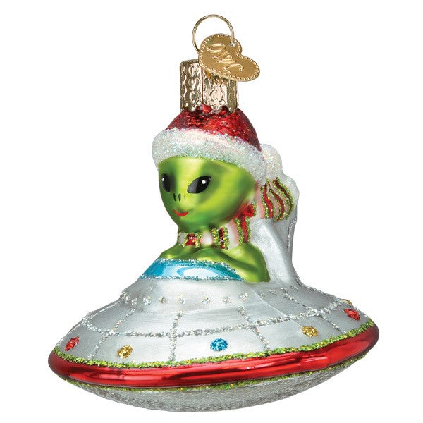 Christmas UFO Ornament