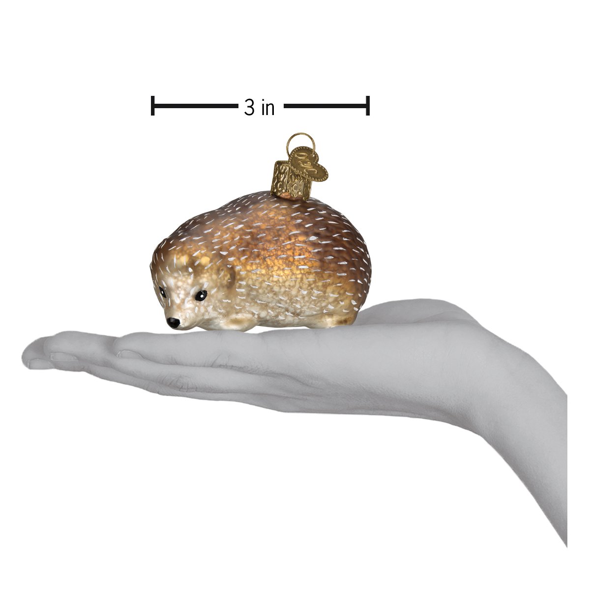 Vintage Hedgehog Ornament - Thumbnail 2