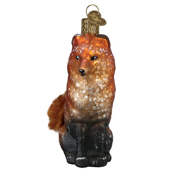 Vintage Fox Ornament