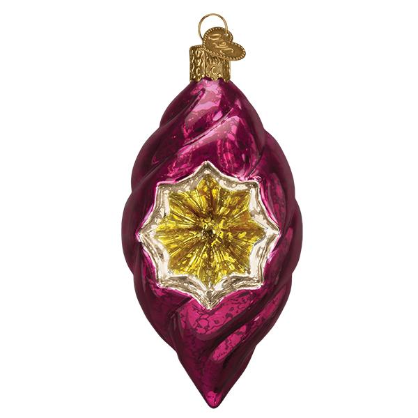 Lusterous Orchid Refleciton Ornament