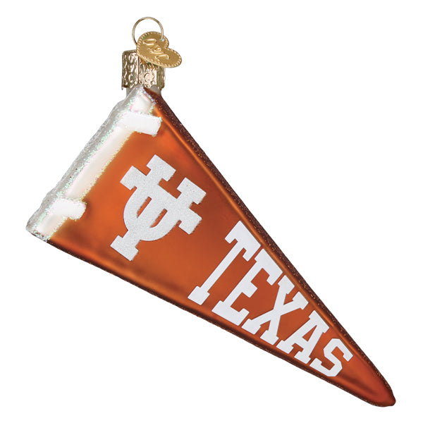Texas Pennant Ornament
