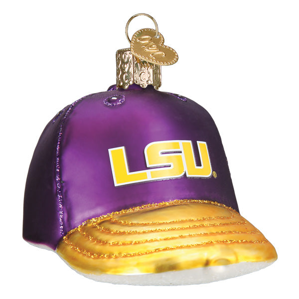 Lsu Baseball Cap Ornament