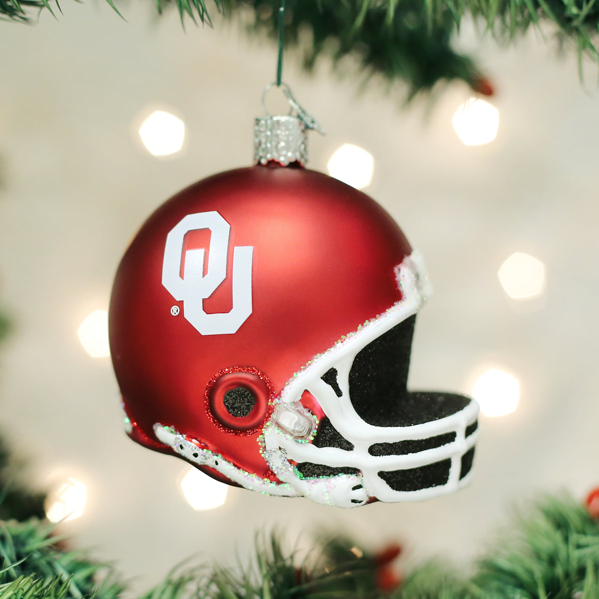 Oklahoma Helmet Ornament