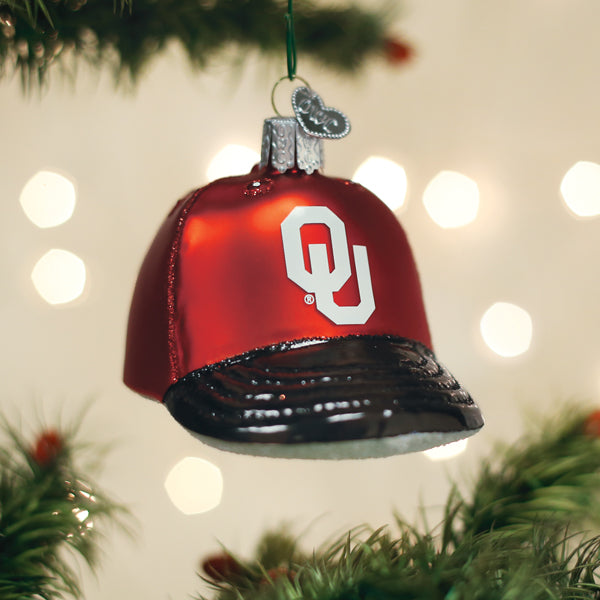 Oklahoma Baseball Cap Ornament