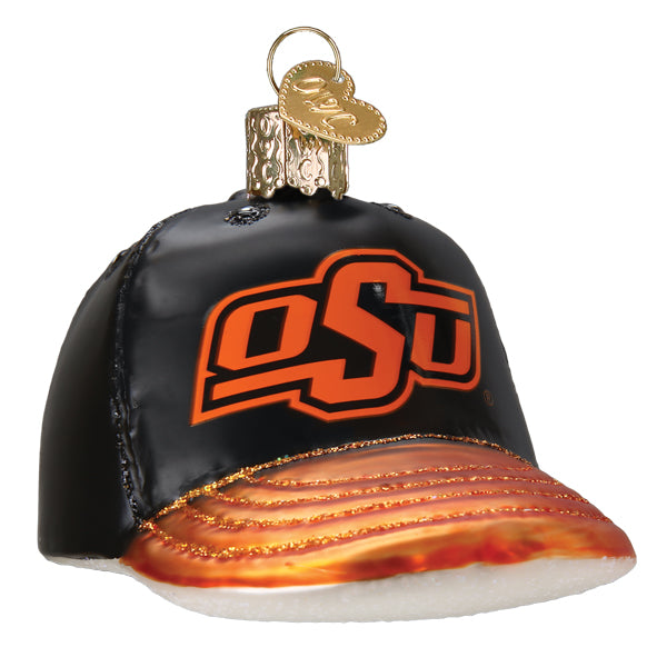 Oklahoma State Baseball Cap Ornament