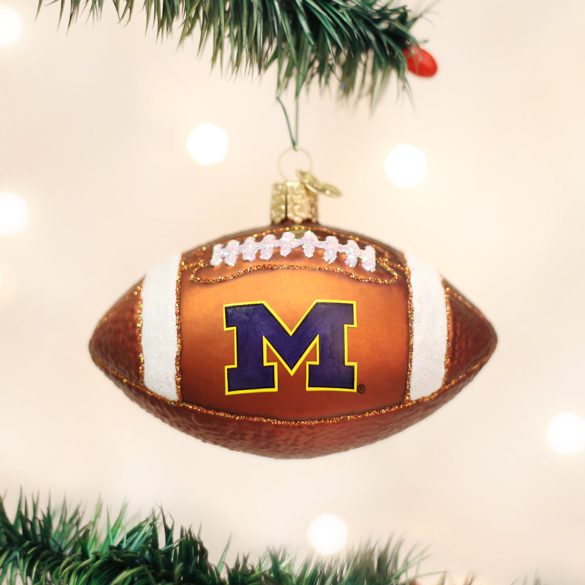 Michigan Football Ornament | Old World Christmas™