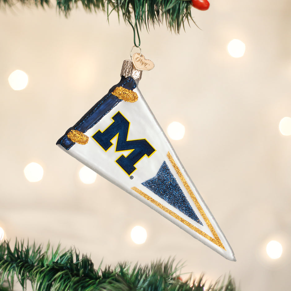 University Of Michigan Christmas Ornaments 