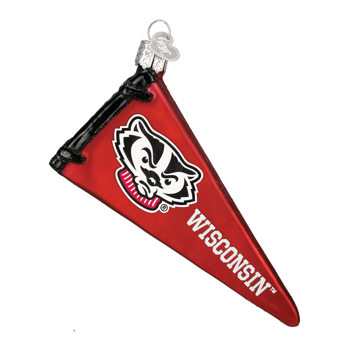 Wisconsin Pennant Ornament