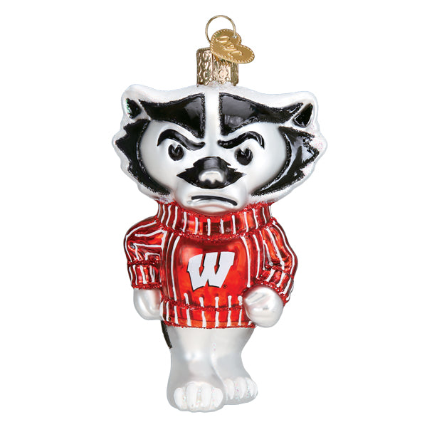 Wisconsin Bucky Ornament