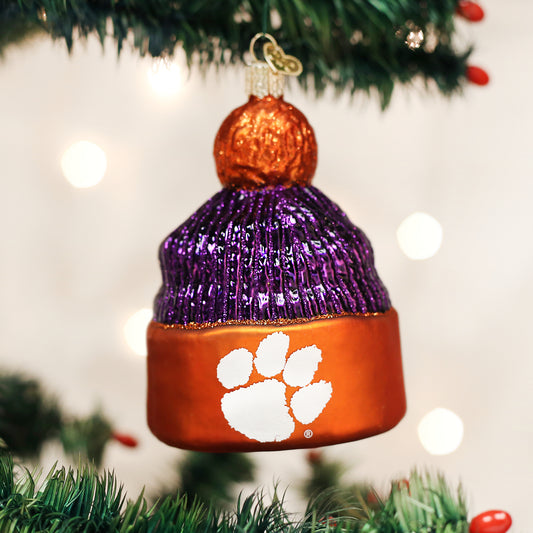 Old World Christmas Clemson Helmet Ornament