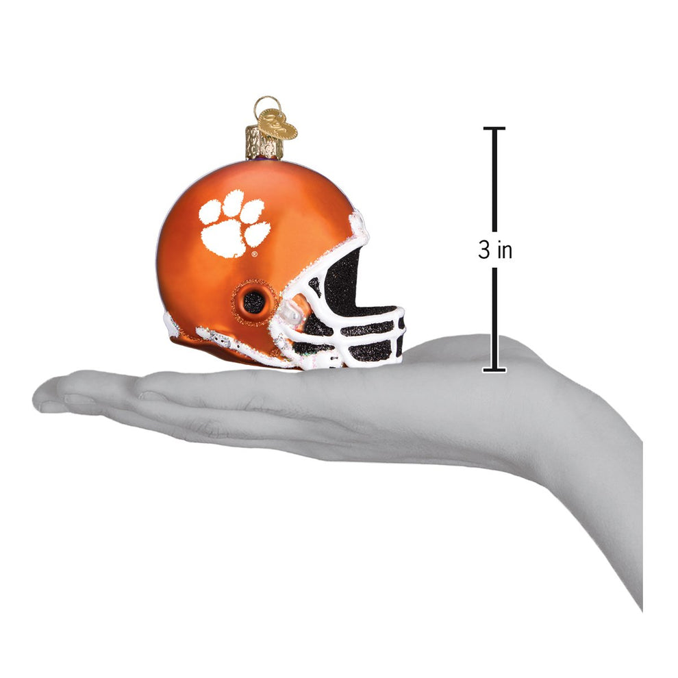 clemson football helmet image Old World Christmas Clemson Helmet Ornament