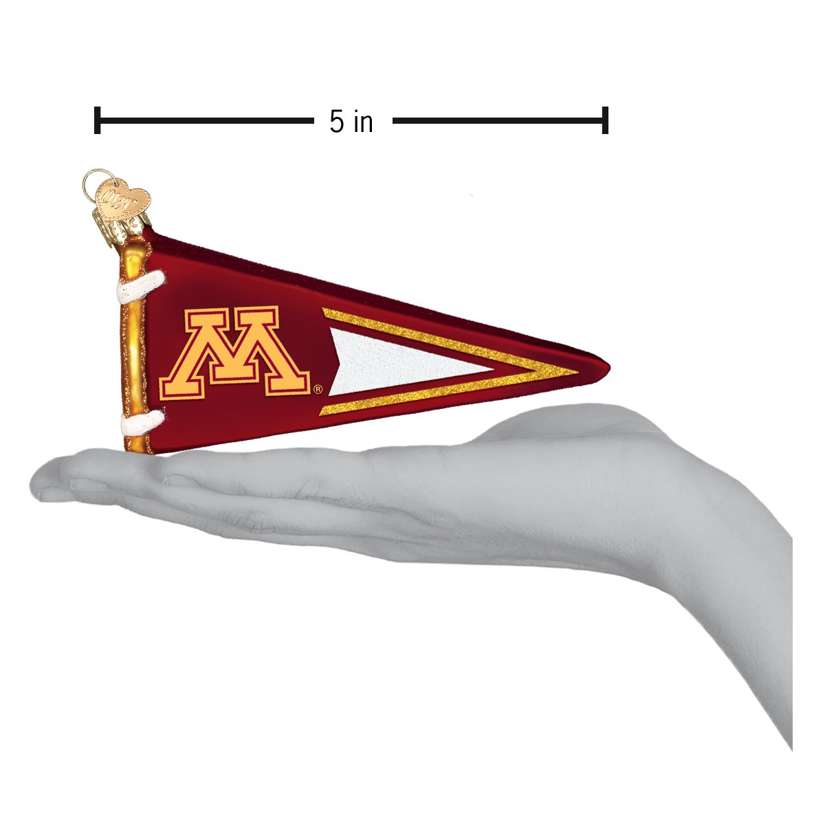 Minnesota Pennant Ornament