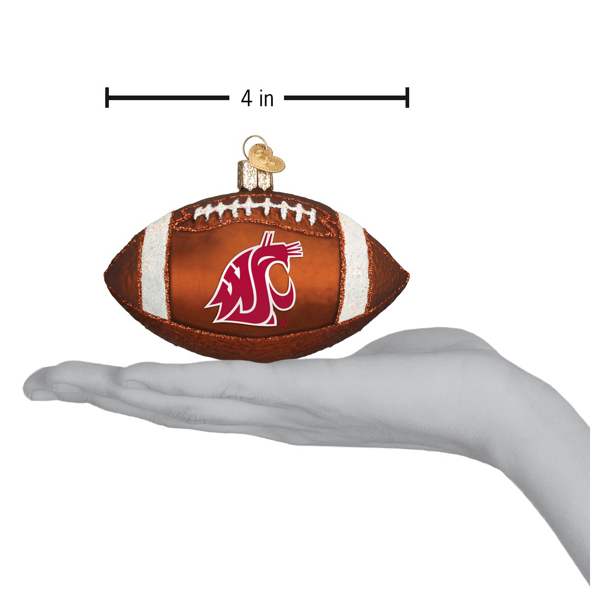WSU Football Ornament