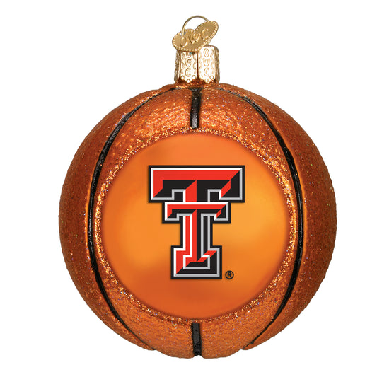 Texas Tech Basketball Ornament