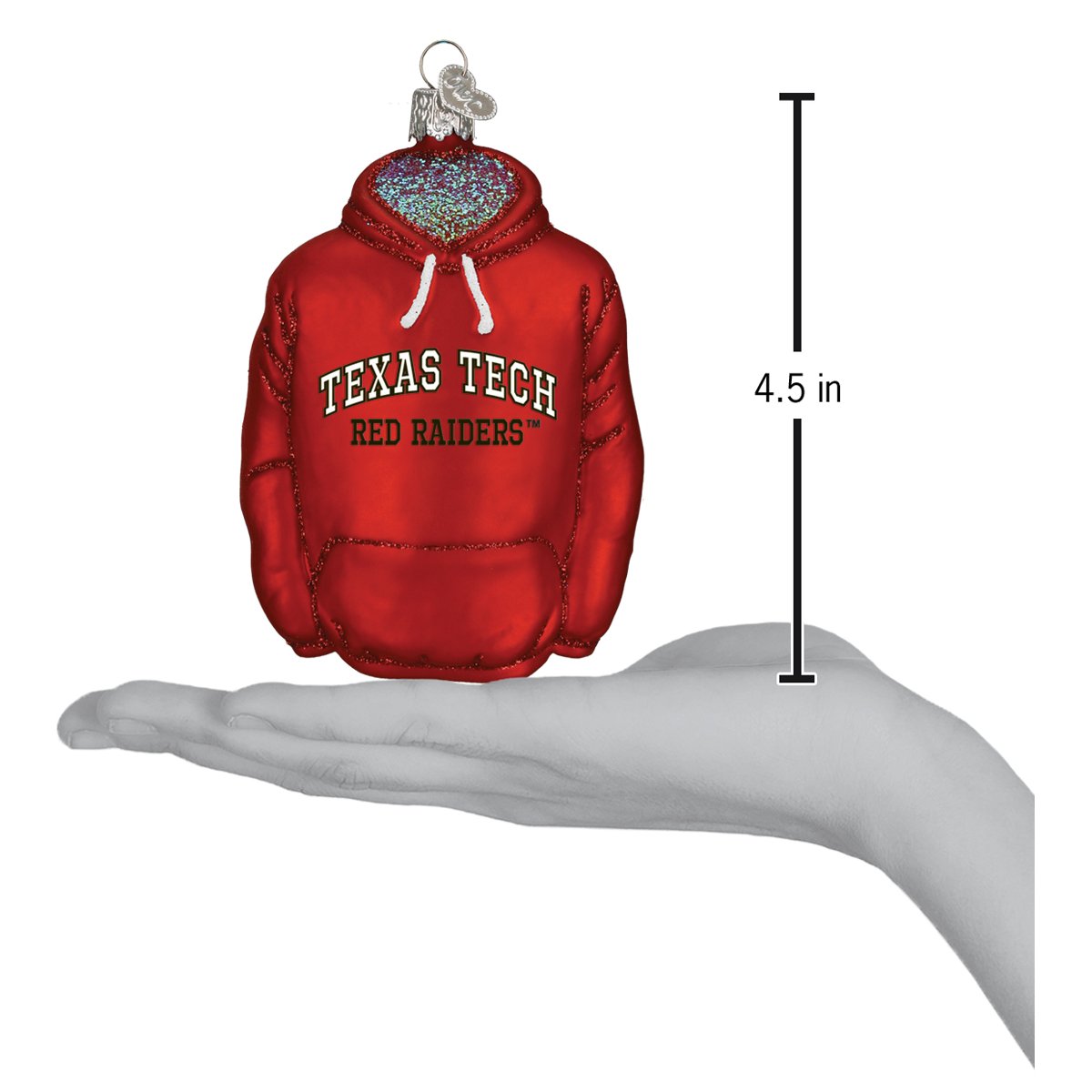 Texas Tech Hoodie Ornament