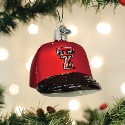 Texas Tech Baseball Cap Ornament