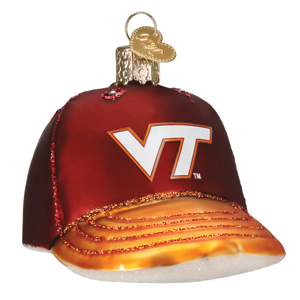 Virginia Tech Baseball Cap Ornament