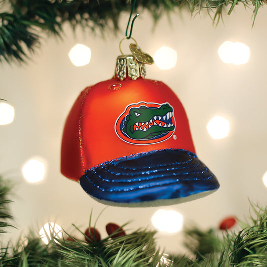Florida Baseball Cap Ornament