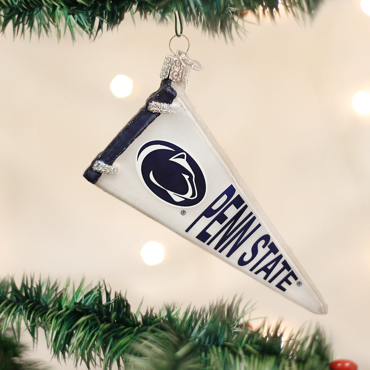Penn State Pennant Ornament