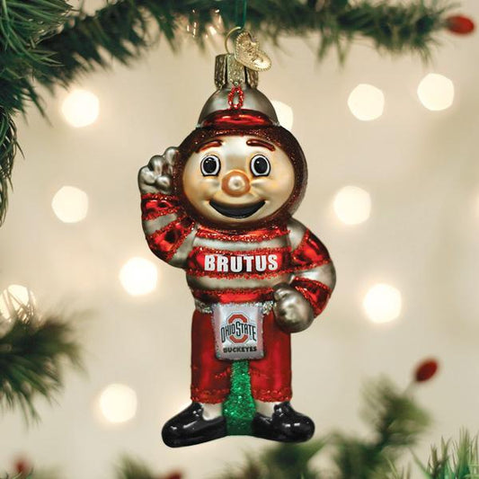 Ohio State University Twig and Berry wreath  Ohio state buckeyes gifts, Ohio  state baby, Ohio state ornaments