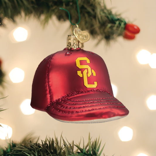 USC Baseball Cap Ornament