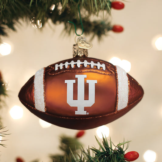Indiana Football Ornament