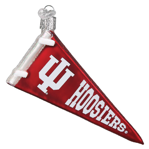 Indiana Pennant Ornament