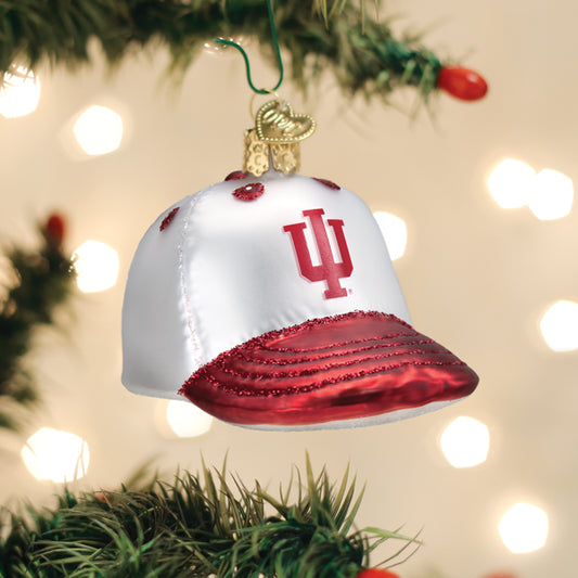 Indiana Baseball Cap Ornament