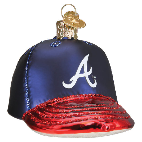 Atlanta Braves Baseball Cap Ornament