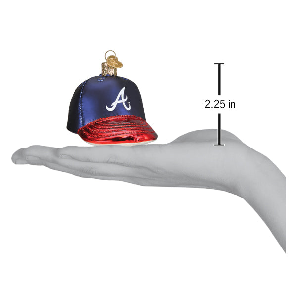 Atlanta Braves Baseball Cap Ornament