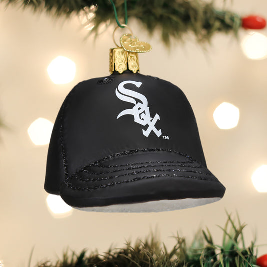 White Sox Baseball Cap Ornament
