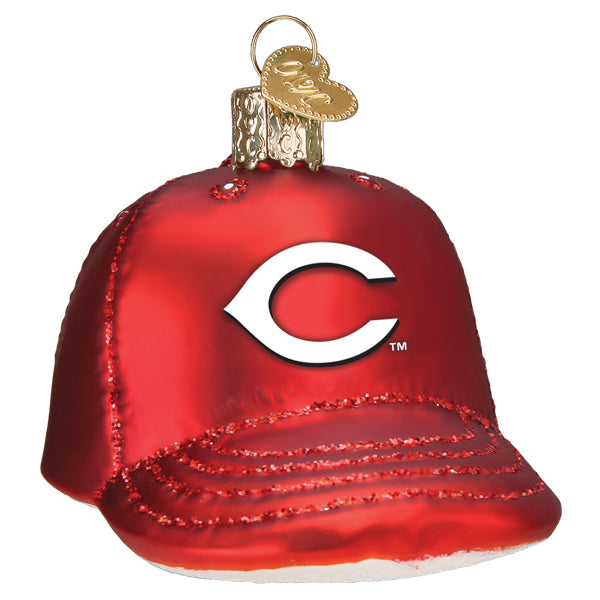Reds Baseball Cap Ornament