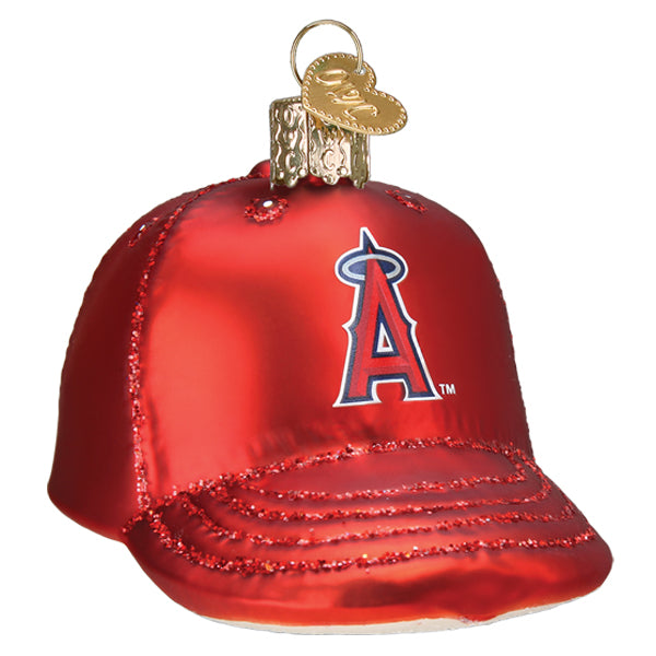 Angels Baseball Cap Ornament Old World Christmas Angels Baseball Cap Ornament Old World Christmas