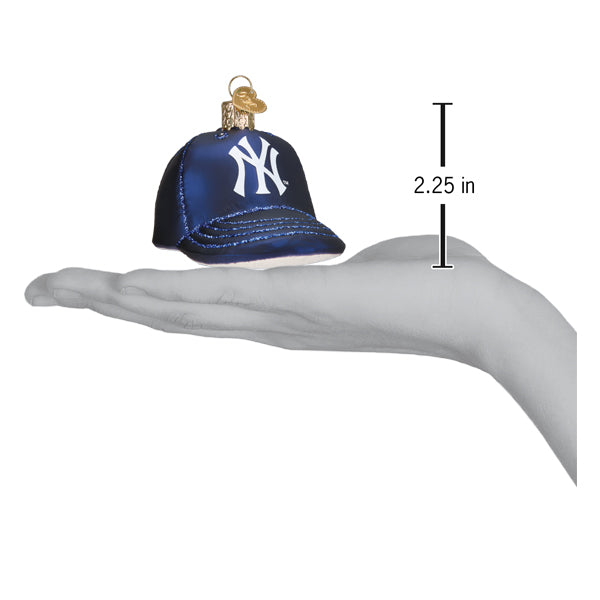 Yankees Baseball Cap Ornament